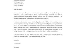 Cover Letter for Customer Care Officer Experienced Customer Service Manager Cover Letter Samples
