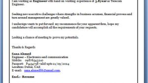 Cover Letter for Electronics and Communication Engineer Fresher Writing A Cover Letter for A Job