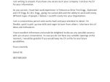 Cover Letter for Enquiring Possible Job Vacancies Cover Letter