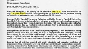 Cover Letter for Experienced Electrical Engineer Engineering Cover Letter Templates Resume Genius