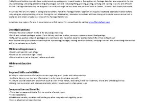 Cover Letter for Fedex Excellent Fedex Ground Operations Manager Resume College
