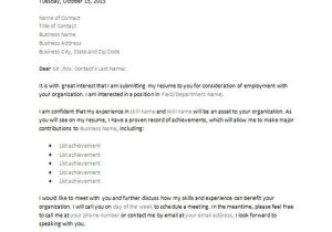 Cover Letter for Future Positions Letter Of Interest or Inquiry Four Sample Downloadable
