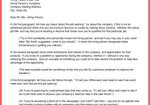Cover Letter for Future Positions One Paragraph Cover Letter Memo Example