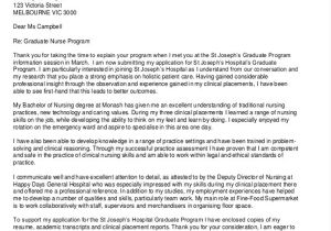 Cover Letter for Graduate Nurse Program 7 Graduate Nursing Cover Letters Sample Templates
