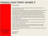 Cover Letter for Hostess Position Hostess Cover Letter