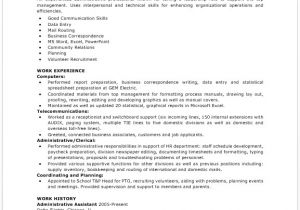 Cover Letter for Human Resources Administrative assistant Human Resources Resume Examples Resume Badak