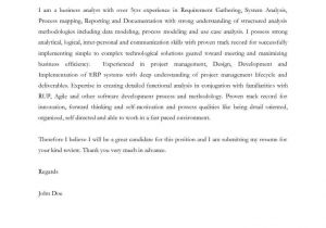 Cover Letter for Intelligence Analyst Position Business Intelligence Analyst Cover Letter Cover Letter