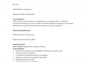 Cover Letter for Lpn with No Experience Lpn Resume with No Experience Sample Resume Registered