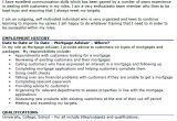Cover Letter for Mortgage Advisor Mortgage Advisor Cv Example Icover org Uk