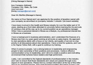 Cover Letter for Operations Coordinator Operations Manager Cover Letter Sample Resume Genius