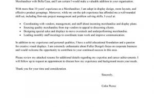 Cover Letter for Part Time Job In Retail Best Merchandiser Retail Representative Part Time Cover