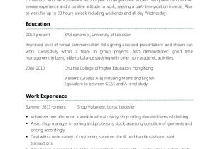 Cover Letter for Part Time Job No Experience Resume for A Part Time Job Student Best Resume Gallery