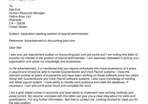 Cover Letter for Payroll Administrator How to Write A Business Plan for A Freelance Writer