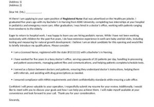 Cover Letter for Pediatric Nurse Position Dental Nurse Cover Letter Examples tomyumtumweb Com