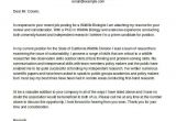 Cover Letter for Phd Application In Biological Sciences Cover Letter for Phd Application Biology