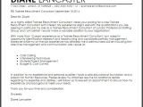 Cover Letter for Placement Agency Trainee Recruitment Consultant Cover Letter Sample Cover