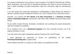 Cover Letter for Planning Engineer Resume Cover Letter for Aneesh Jose