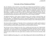 Cover Letter for Postdoctoral Fellowship Recommendation Letter for Postdoc Position Example