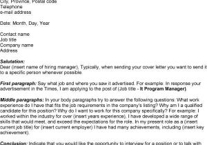 Cover Letter for Program Manager Position Amazing Program Manager Cover Letter Letter format Writing