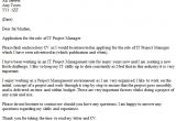 Cover Letter for Program Manager Position It Project Manager Cover Letter Example Icover org Uk