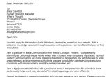 Cover Letter for Public Relations Position Public Relations Resume Sample Resume Badak