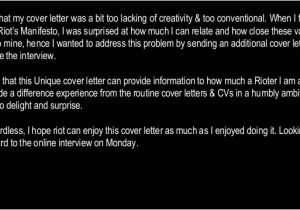 Cover Letter for Riot Games Humbly Ambitious Cover Letter for Riot Games