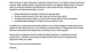 Cover Letter for Sales and Customer Service Best Sales Customer Service Representatives Cover Letter