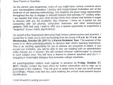 Cover Letter for School Board Complaint Letter to School Board Sample