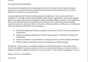 Cover Letter for School Office assistant Cover Letter for Administrative Application School Officer