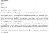 Cover Letter for Security Officer Position Security Guard Cover Letter Example Icover org Uk