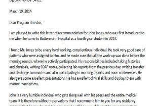 Cover Letter for Shadowing A Doctor Reference Letter Sample Medical Doctor