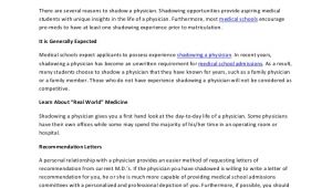 Cover Letter for Shadowing A Doctor Should Canada Do Business with Saudi Arabia Michael 39 S