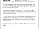 Cover Letter for Site Supervisor Security Supervisor Cover Letter Sample Cover Letter