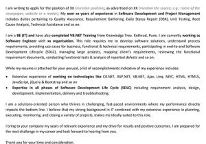 Cover Letter for software Developer Internship software Developer Cover Letter Letters Font