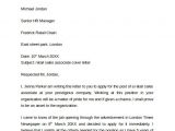 Cover Letter for Store associate 10 Retail Cover Letter Templates to Download for Free