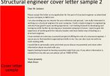 Cover Letter for Structural Engineer Position Structural Engineer Cover Letter