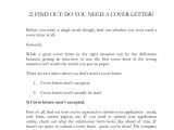 Cover Letter for Writing Contest Cover Letter Guide