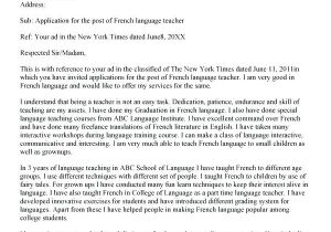 Cover Letter In French Examples French Cover Letters tomyumtumweb Com