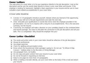 Cover Letter Keywords and Phrases Cover Letter Keywords and Phrases