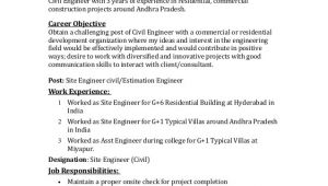 Cover Letter Looking for Work Civil Engineer Looking for Job
