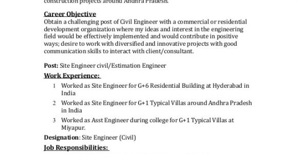 Cover Letter Looking for Work Civil Engineer Looking for Job