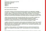 Cover Letter Requesting Internship Internship Request Letter Apa Example