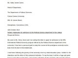 Cover Letter to Apply for University Application Letter for College Instructor
