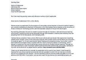Cover Letter to Be A Teacher Teaching Cover Letter Examples for Successful Job Application