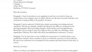 Cover Letter to Human Resources No Name Cover Letter Addressed to Hr the Letter Sample