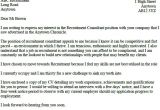 Cover Letter to Recruitment Agency Example Recruitment Consultant Cover Letter Example Lettercv Com