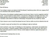 Cover Letter to Send to Recruitment Agency Trainee Sales Consultant Cover Letter