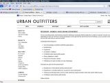 Cover Letter Urban Outfitters Buying Resume