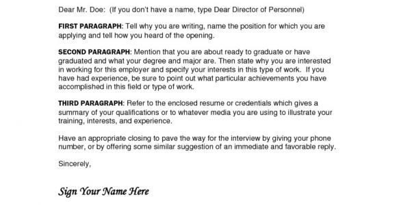 Cover Letter without Contact Information Cover Letter without Contact Name the Letter Sample