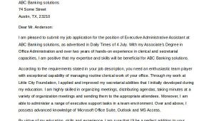 Cover Letters for Executive assistant Positions Administrative assistant Cover Letter 8 Free Word Pdf